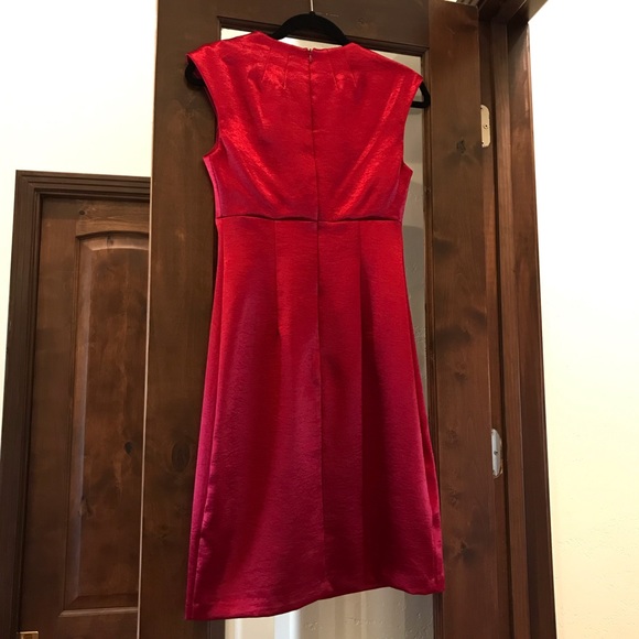 Worn once * Head Turner! Red Sweetheart Dress - Picture 6 of 7